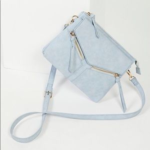 Free People Laurie Vegan Suede Crossbody Bag